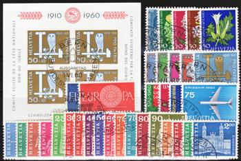 Francobolli: CH1960 - 1960 compilazione annuale