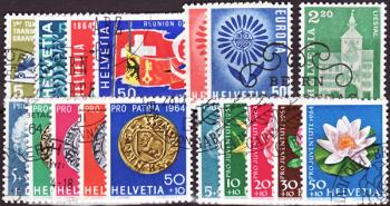 Timbres: CH1964 - 1964 compilation annuelle