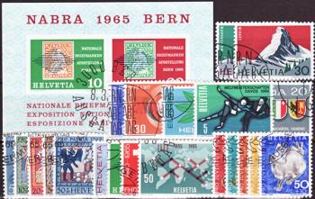 Timbres: CH1965 - 1965 compilation annuelle