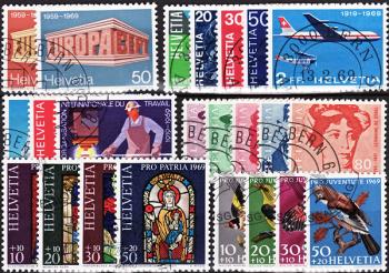 Timbres: CH1969 - 1969 compilation annuelle