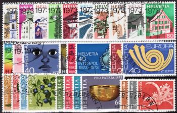 Timbres: CH1973 - 1973 compilation annuelle