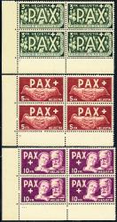 Thumb-1: 262-274 - 1945, Commemorative issue for the armistice in Europe, 13 values