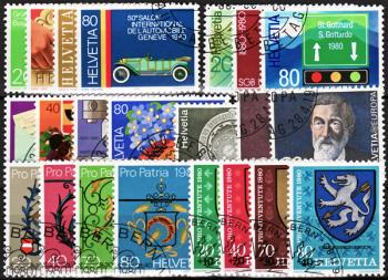 Timbres: CH1980 - 1980 compilation annuelle