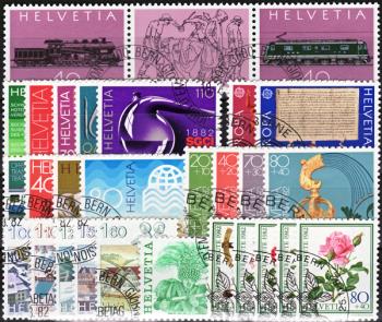 Timbres: CH1982 - 1982 compilation annuelle
