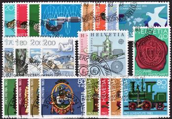 Briefmarken: CH1983 - 1983 Jahreszusammenstellung